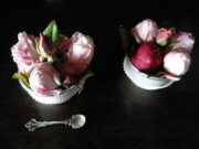 Meringhe e Rose rosa per San Valentino