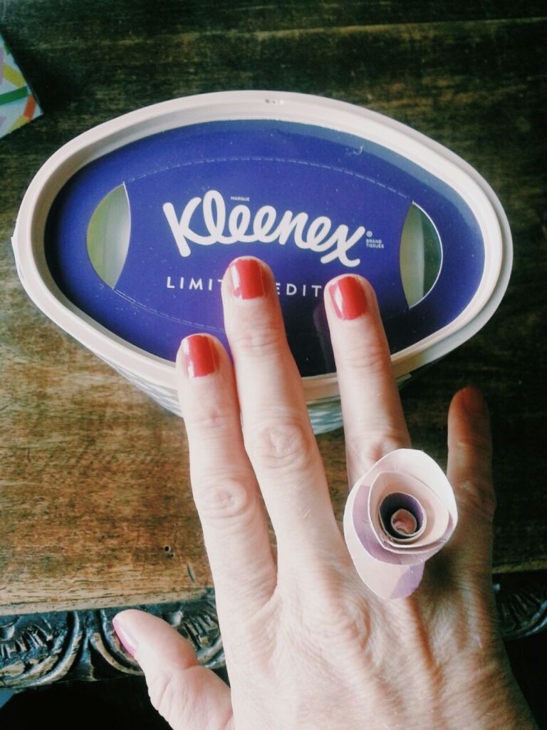 Blossom zine kleenex