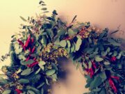 Ghirlanda di Natale in stile nordico