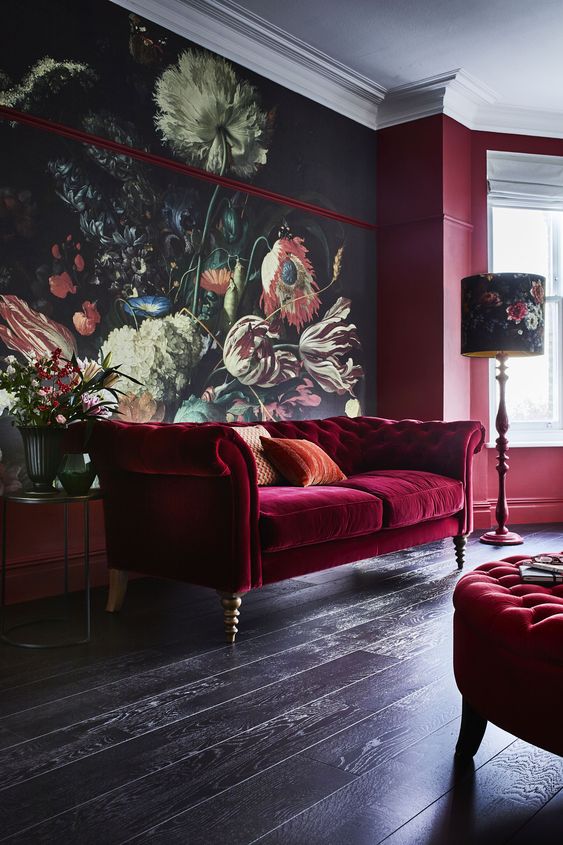 flower home decor Blossom zine wallpaper