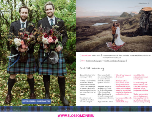 Se mi sposo con uno scozzese? idee fiori, bouquet e allestimento