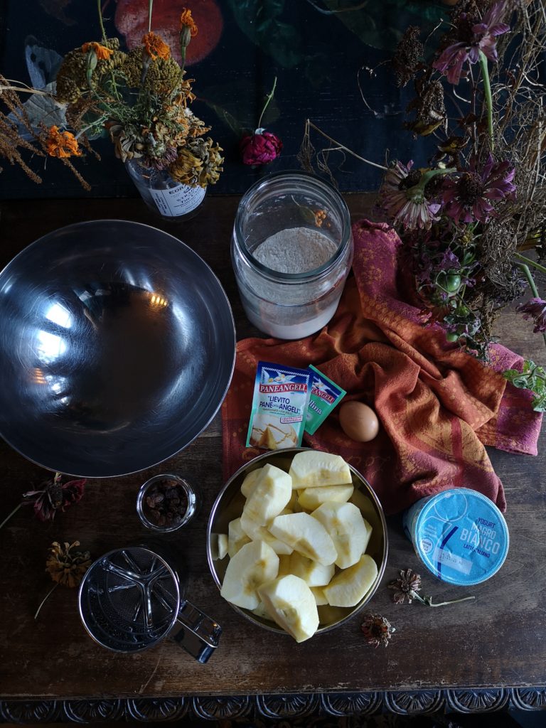 Blossomzine la ricetta della torta di mele dietetica disegnata da scaricare