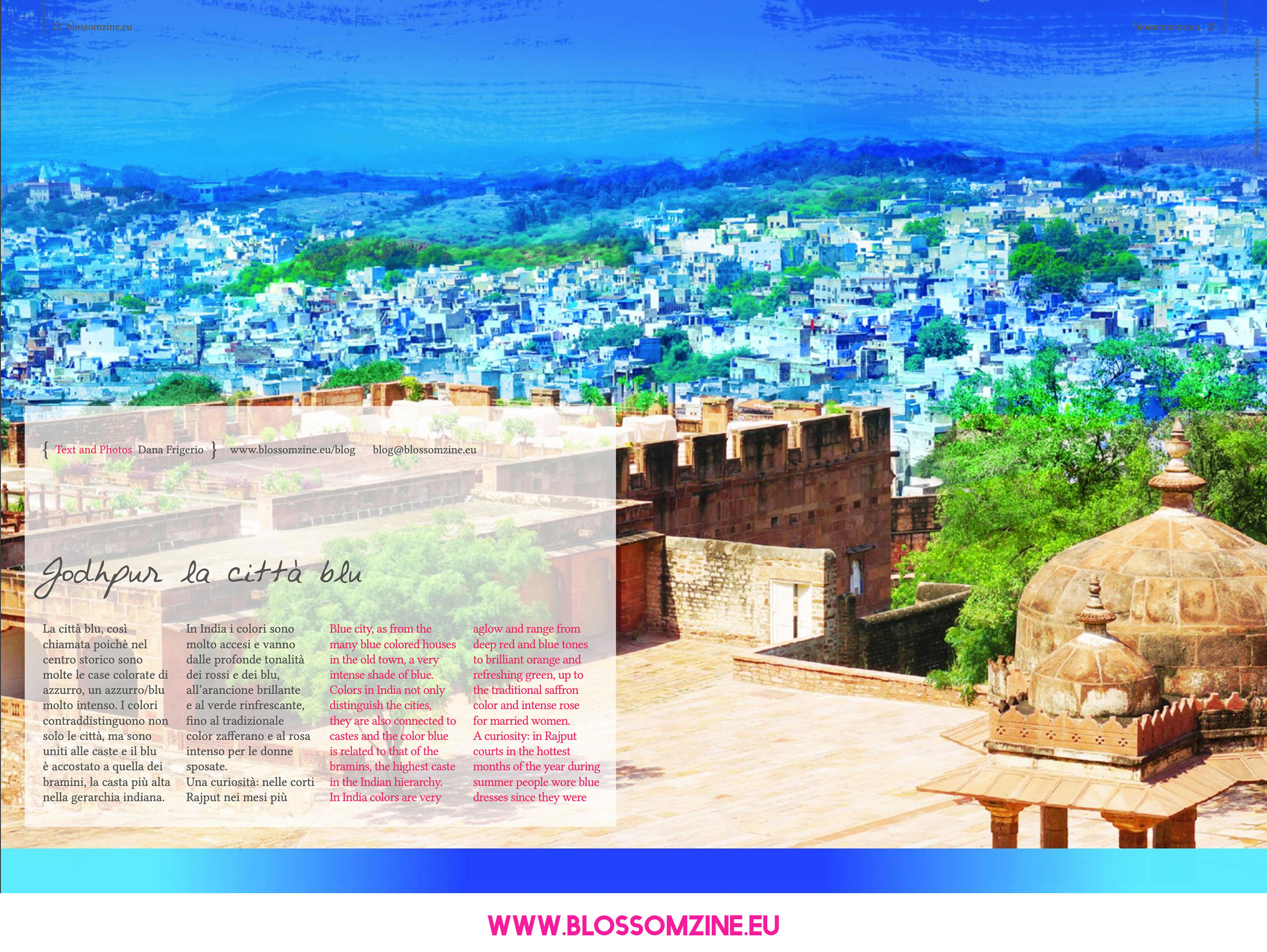 Jodhpur la città blu, viaggio in India Blossomzine