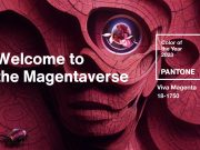 Viva Magenta è il colore del 2023 ( per il giardino è stupendo )