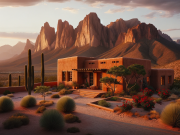 Viaggio immaginario nella casa di Georgia O’Keeffe ad Abiquiú, New Mexico.