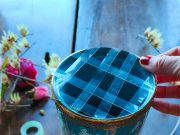 Tecnica del nastro adesivo per i bouquet di fiori